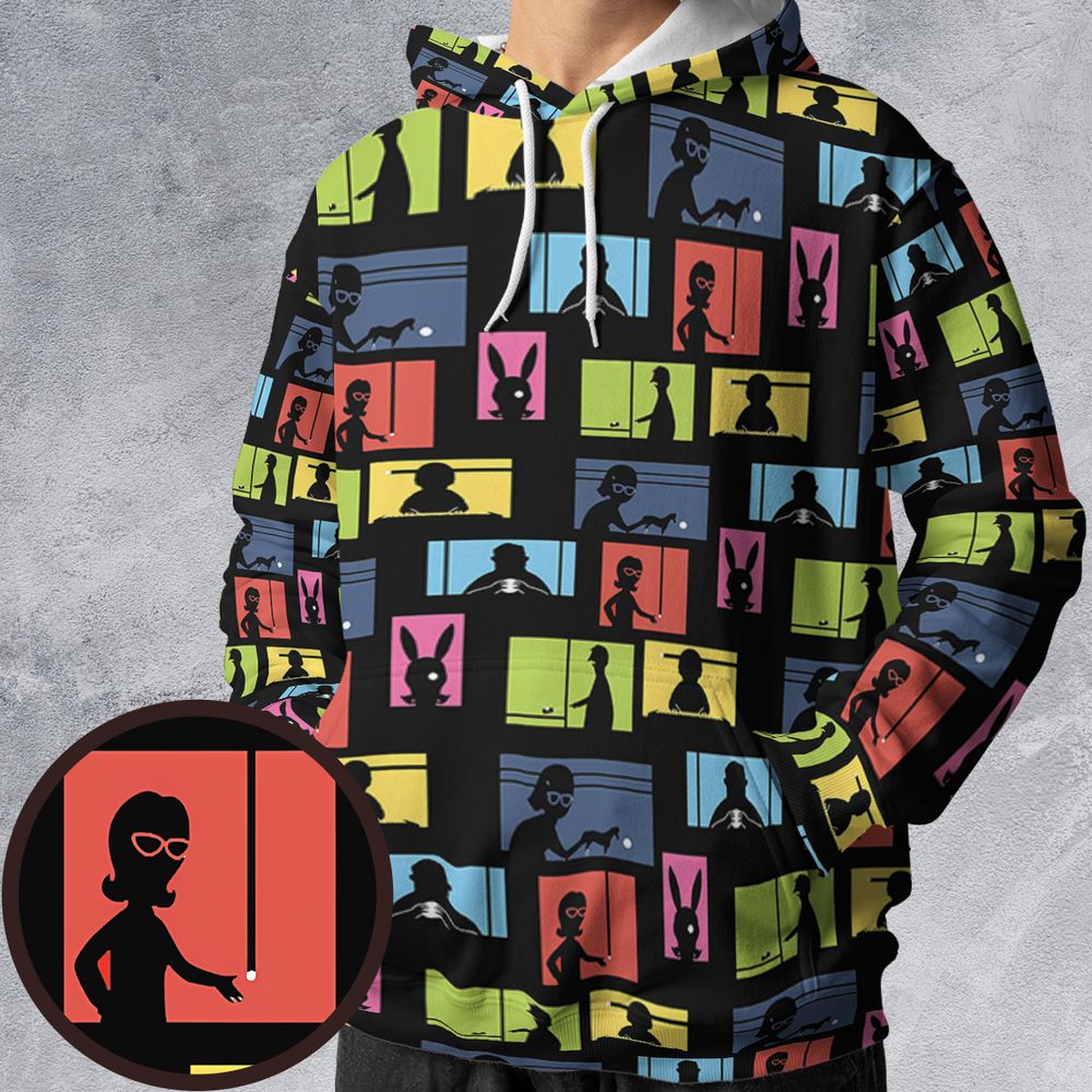All-over Print Hoodie - ZBH2SNUJ -  - 1