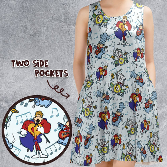 Sleeveless Dress - PNX8G92H -  - 1