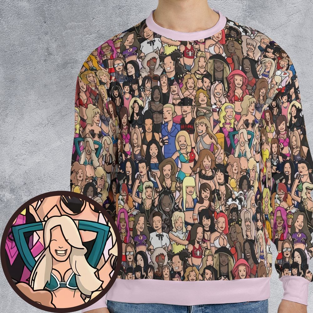 All-over Print Sweatshirt - 1D94TZKG -  - 1
