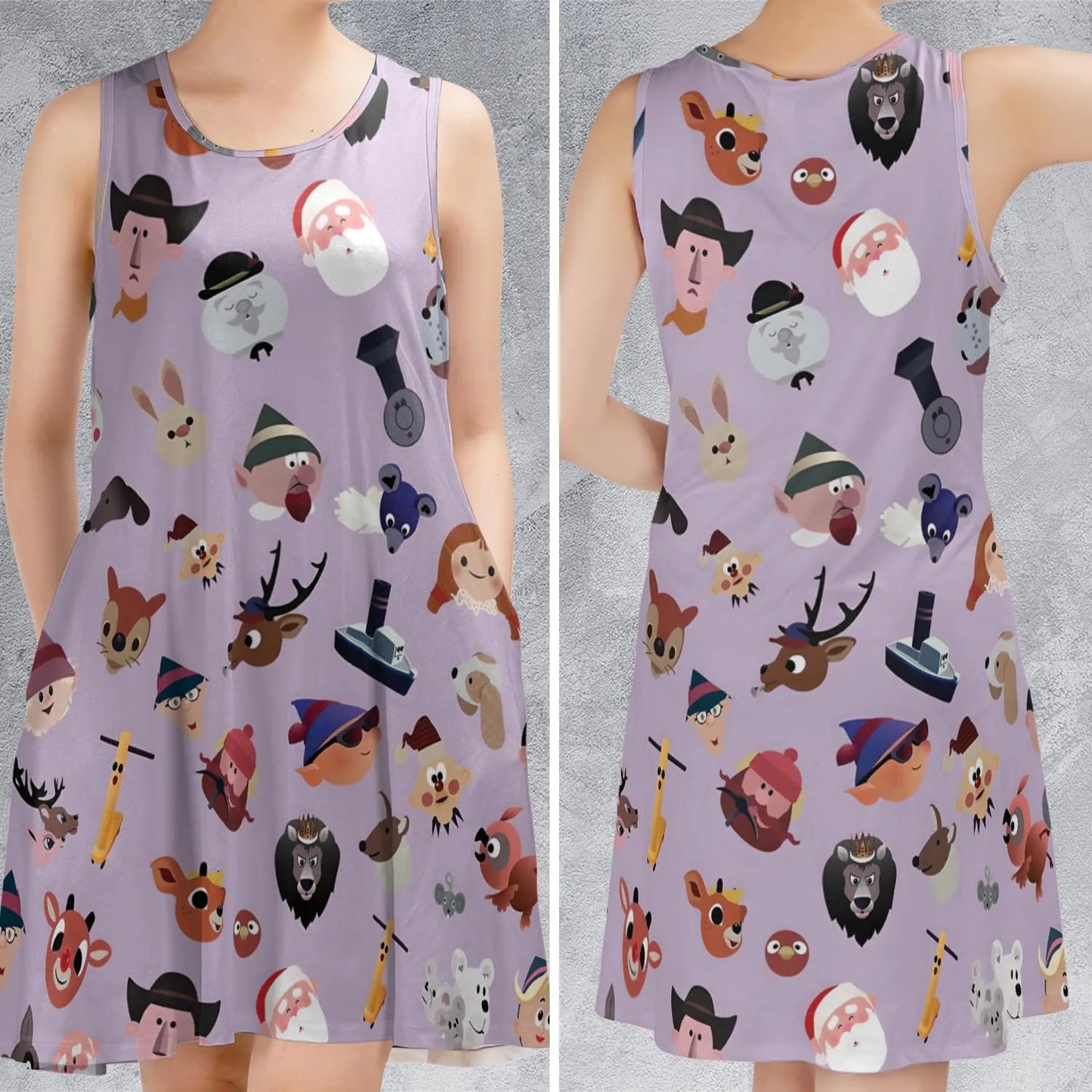 Sleeveless Dress - VX6ESRZV