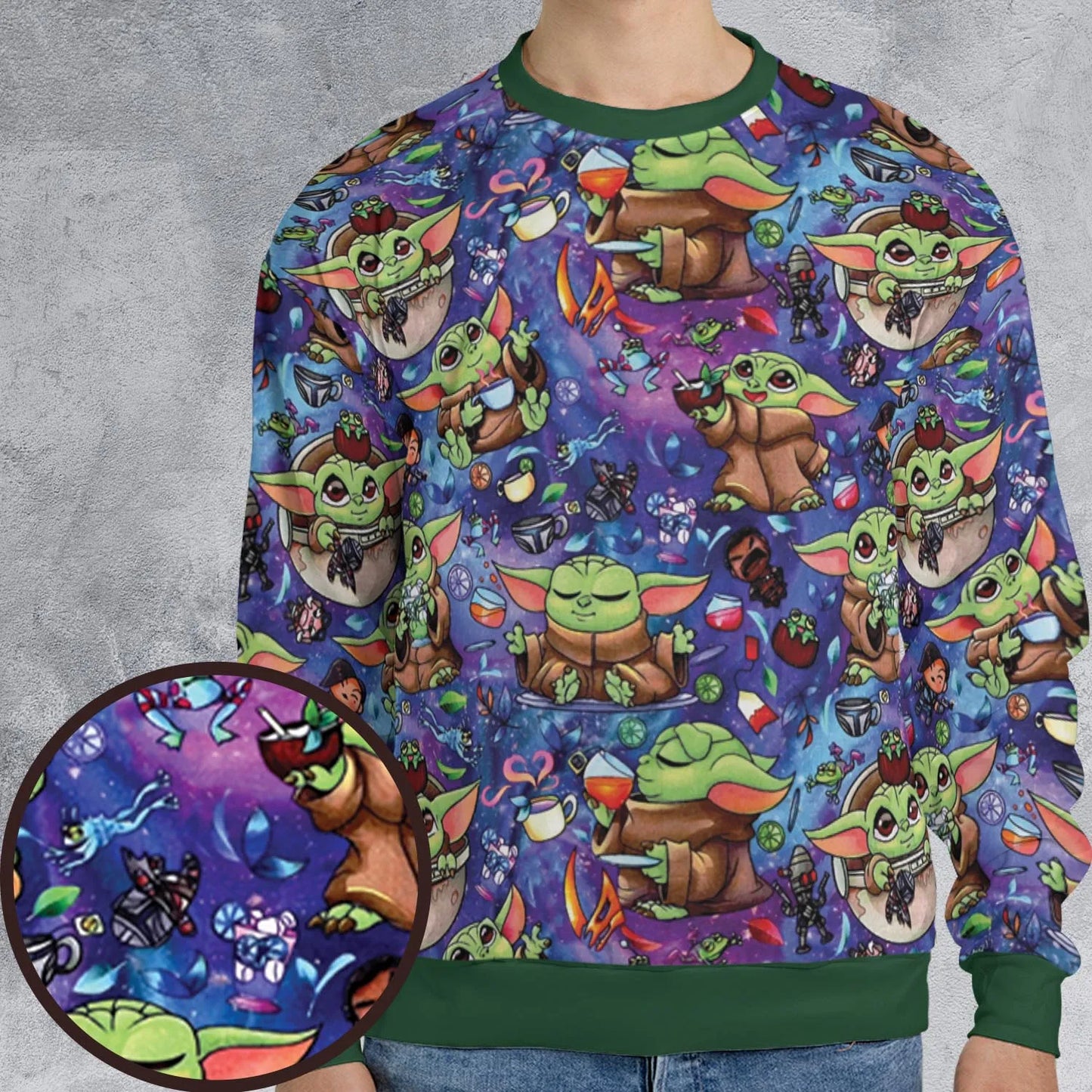 All-over Print Sweatshirt - TX7CV1SV