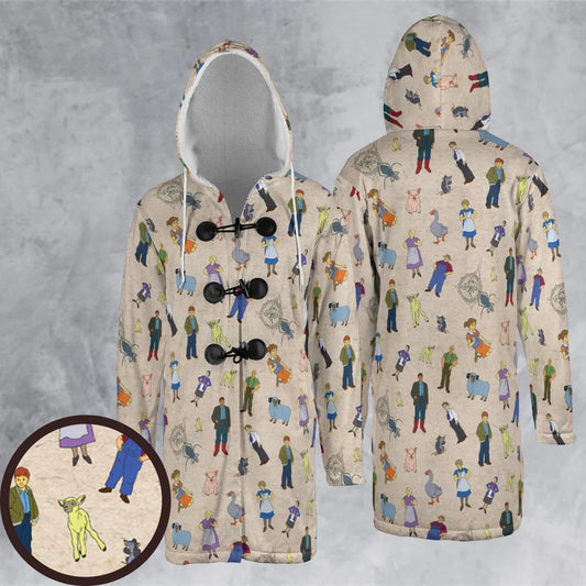 Hooded Cloak Coat - RZTDYRUQ