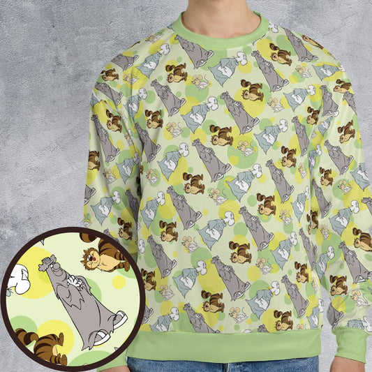 All-over Print Sweatshirt - 9TUTDY2V -  - 1