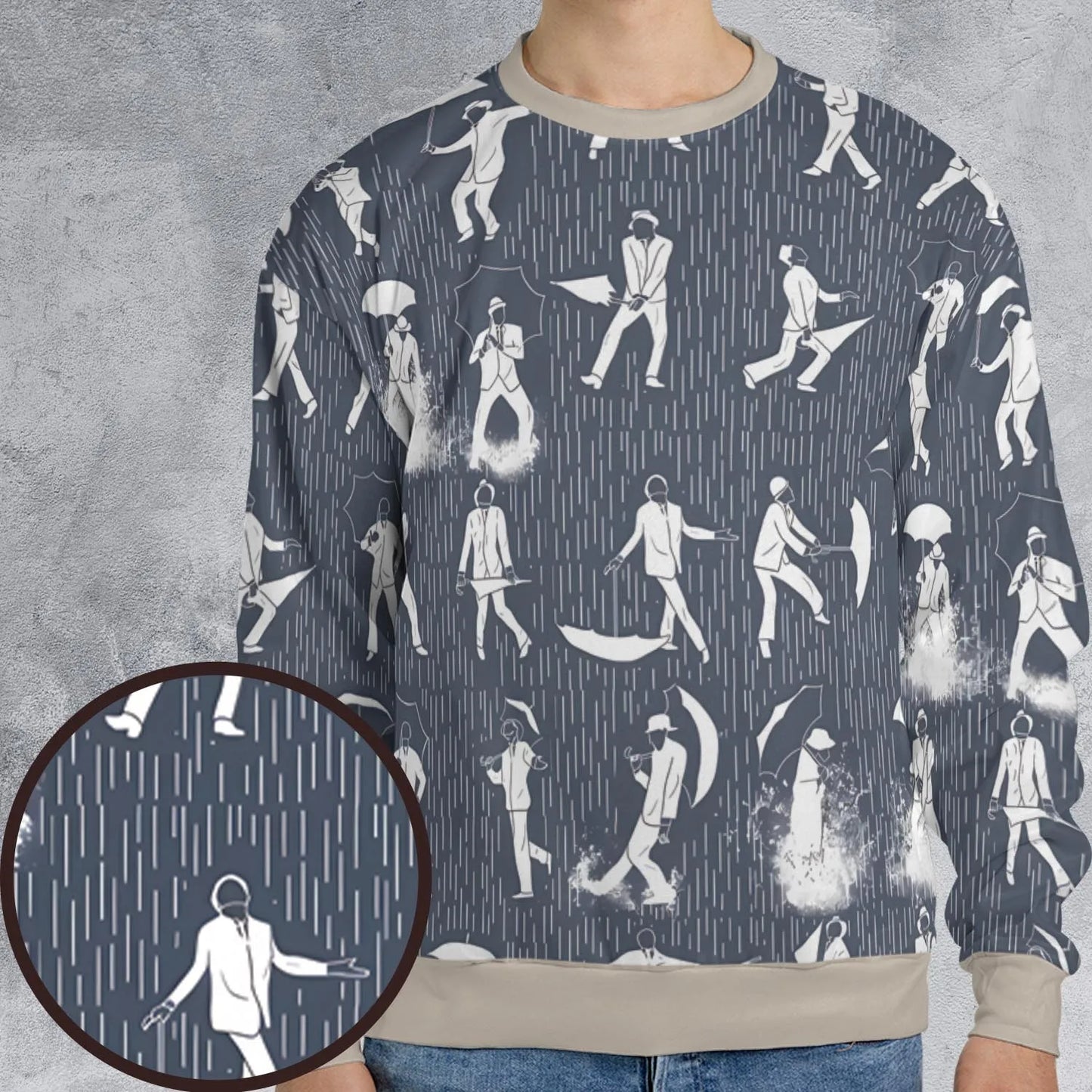 All-over Print Sweatshirt - VUFPAGYX