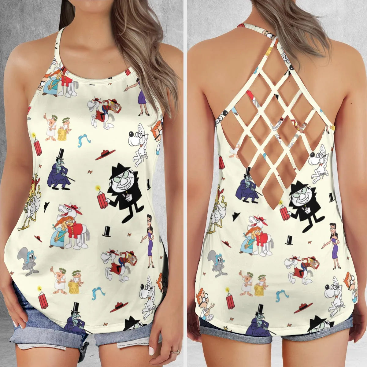 Criss Cross Tank Top - GPLF9WK2