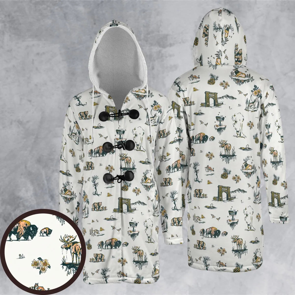 Hooded Cloak Coat - LS47JQZ9
