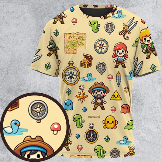 All-Over Print Unisex T-Shirt - L8S9XWT6
