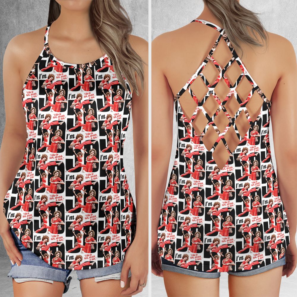 Criss Cross Tank Top - QDZZVUD5 -  - 1