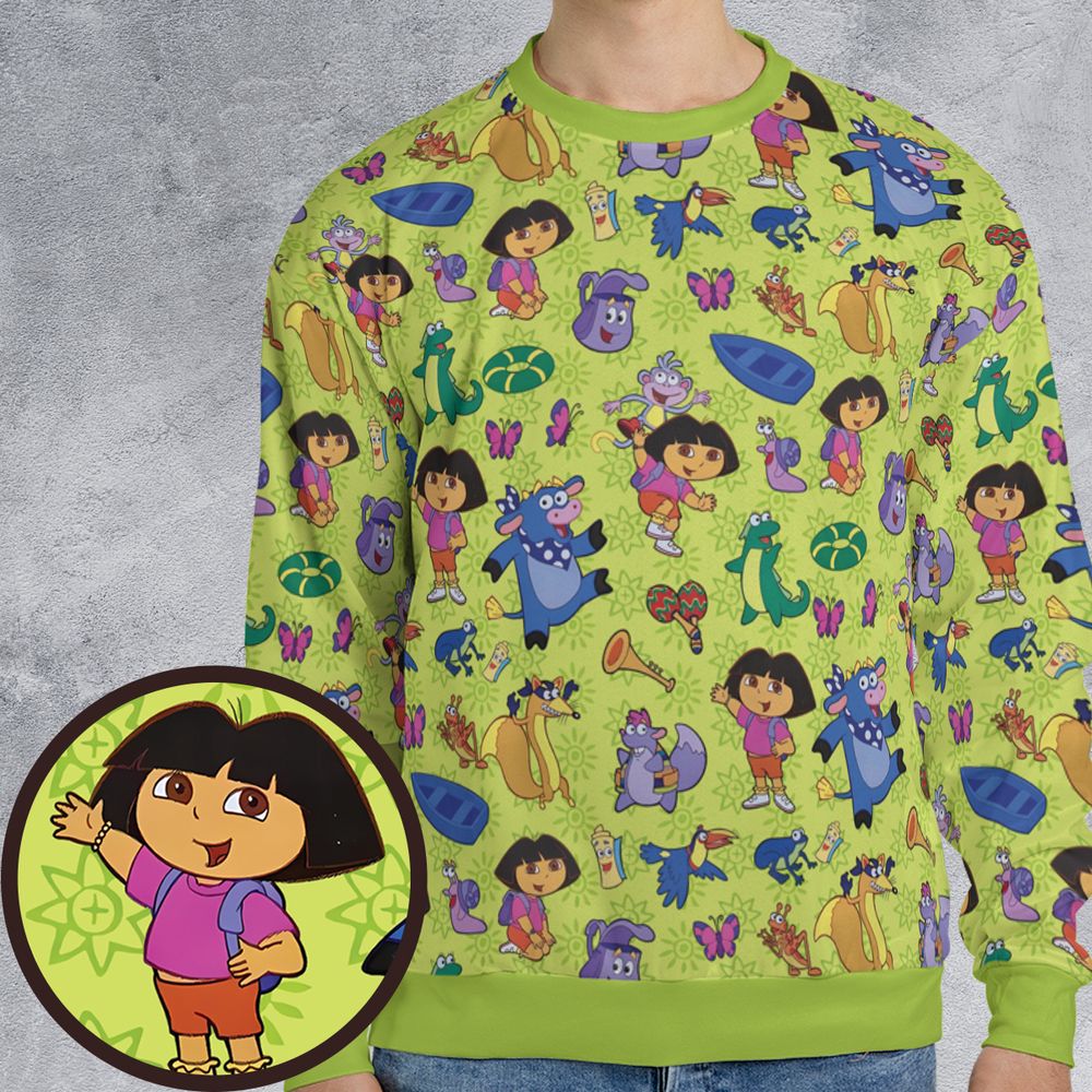 All-over Print Sweatshirt - P3EP7M8Q -  - 1