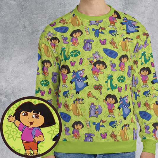 All-over Print Sweatshirt - P3EP7M8Q -  - 1