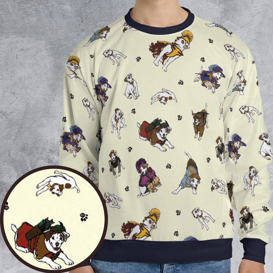 All-over Print Sweatshirt - SE7CK4PJ
