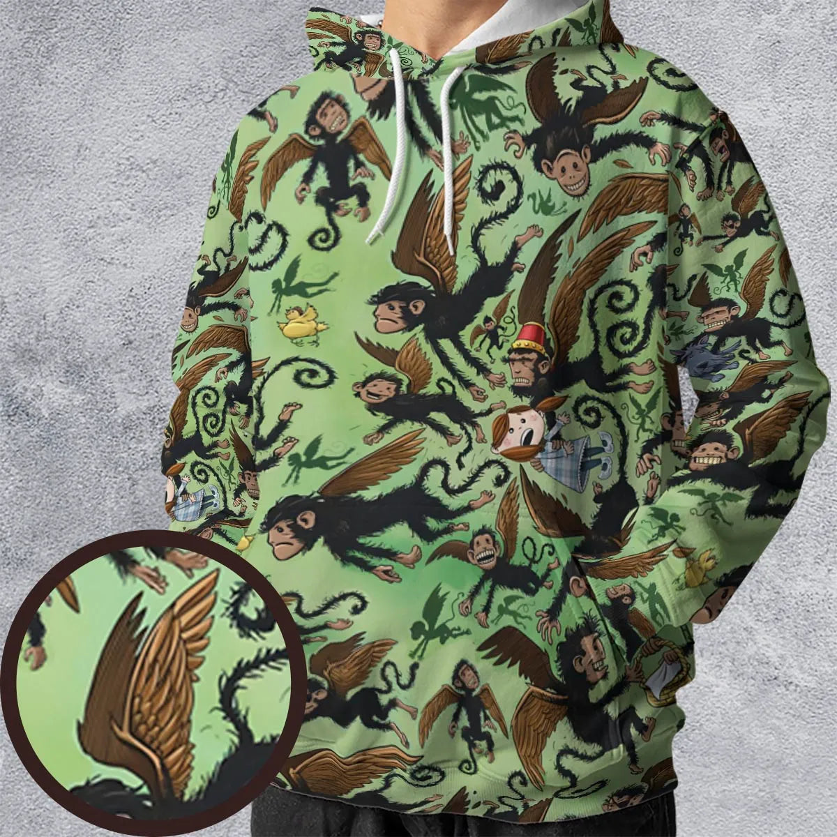 All-over Print Hoodie - QH628CAH