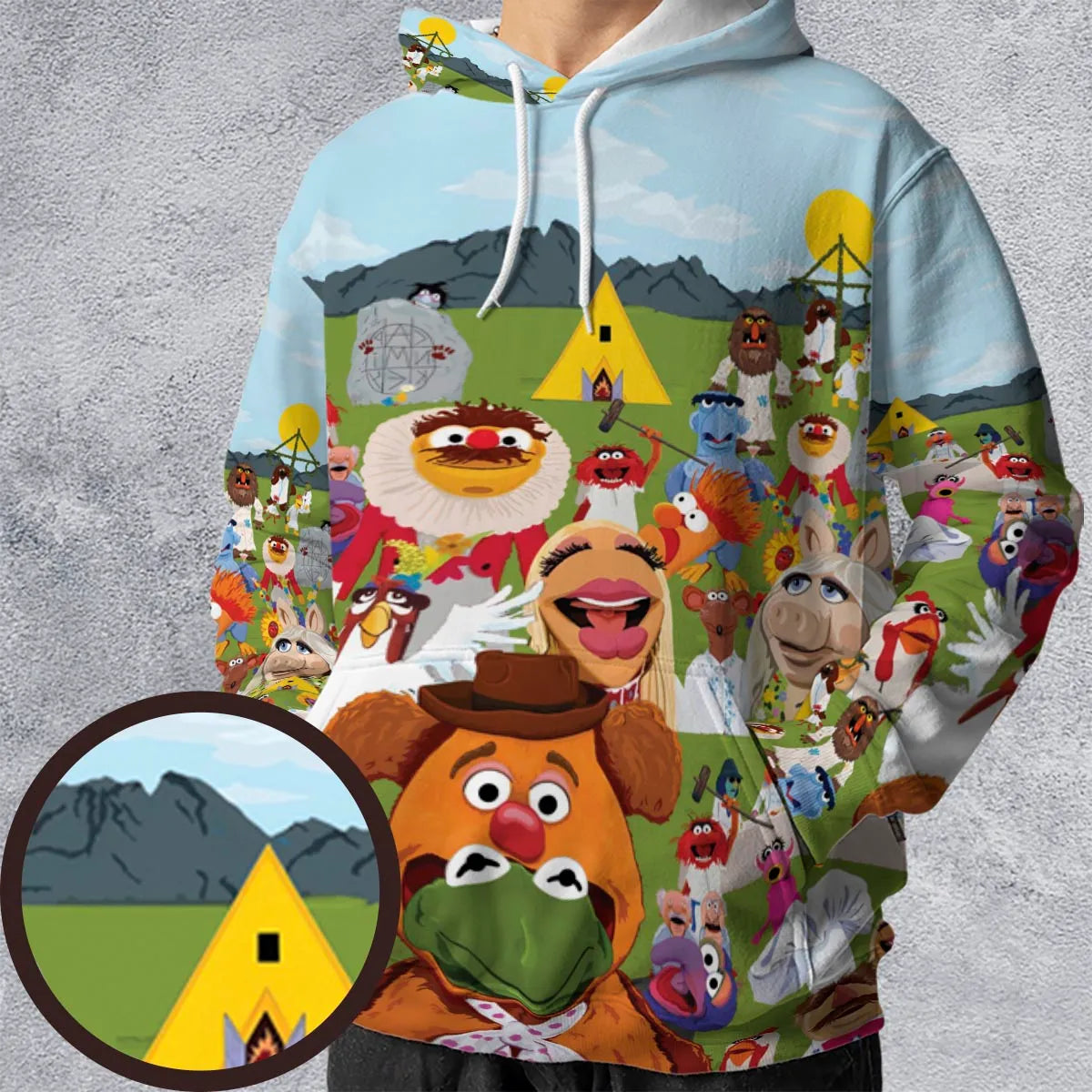 All-over Print Hoodie - C114XAYS