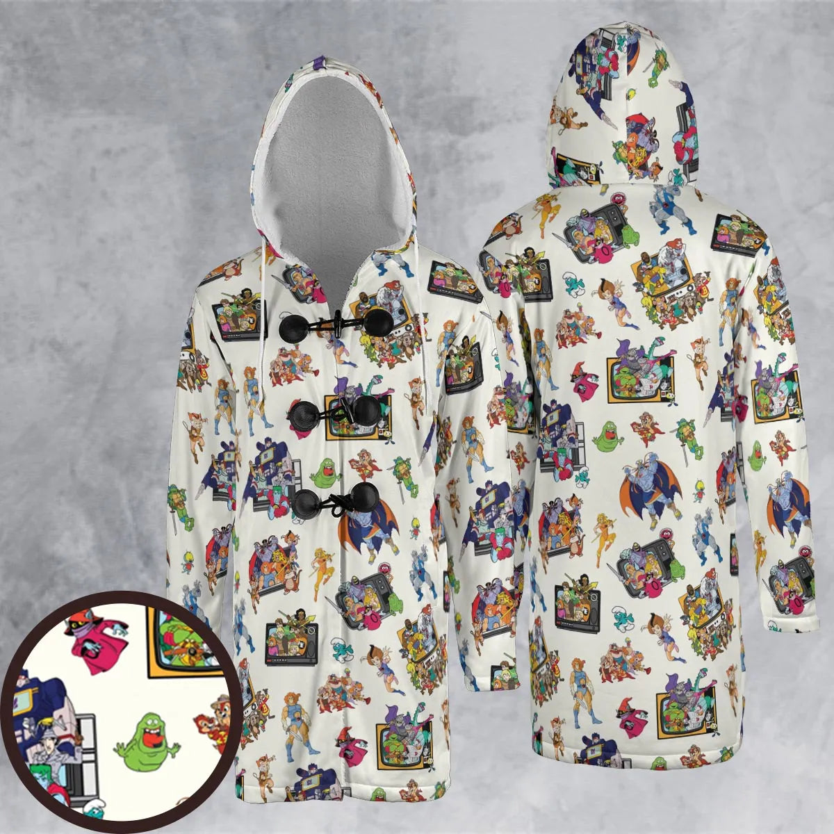 Hooded Cloak Coat - 6R9Q6AZ1