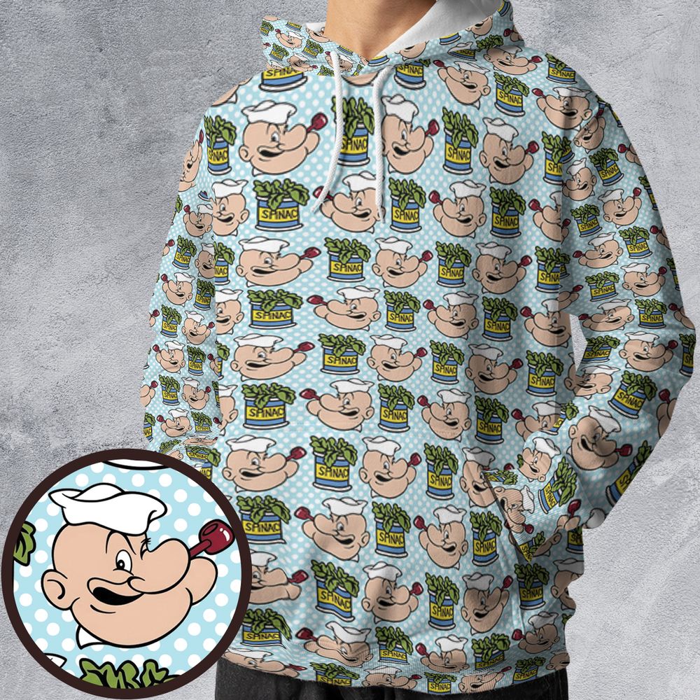 All-over Print Hoodie - 4Q91A7SJ -  - 1