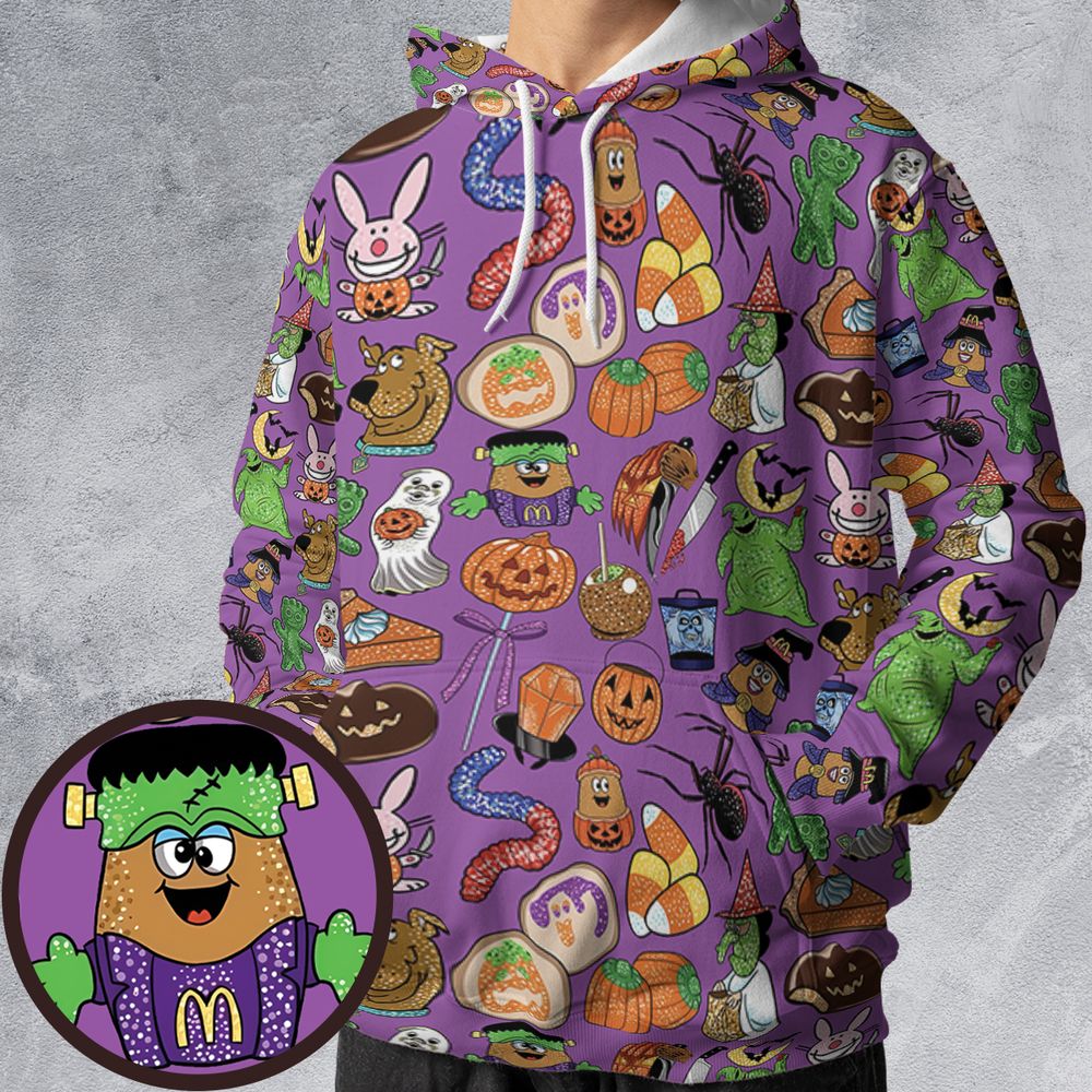 All-over Print Hoodie - JYYUDLCQ -  - 1