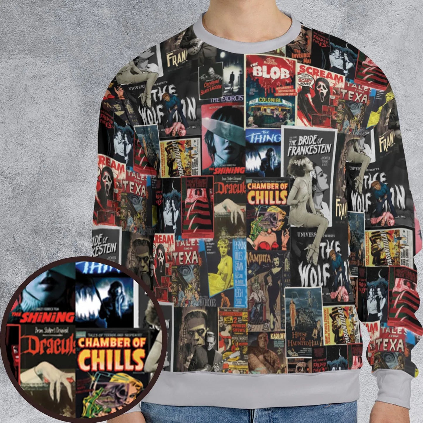 All-over Print Sweatshirt - TNUEZ2XK