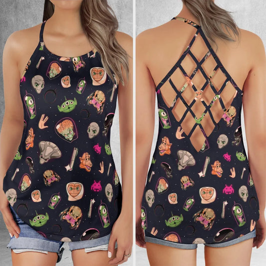 Criss Cross Tank Top - ZPJACBEM