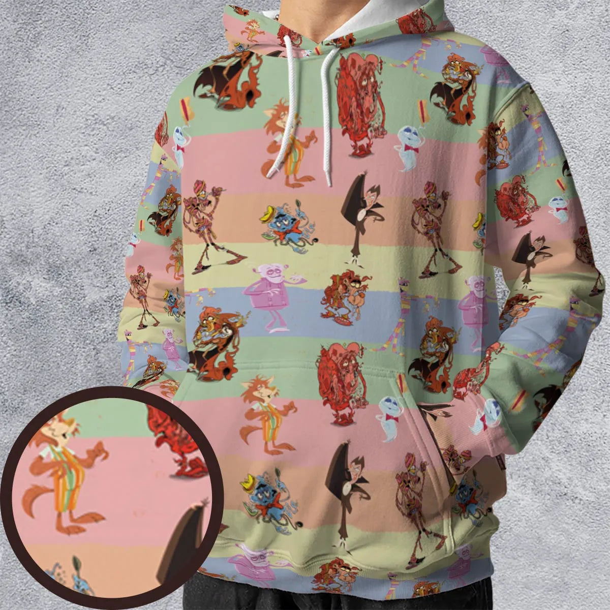 All-over Print Hoodie - NJWJG4H7