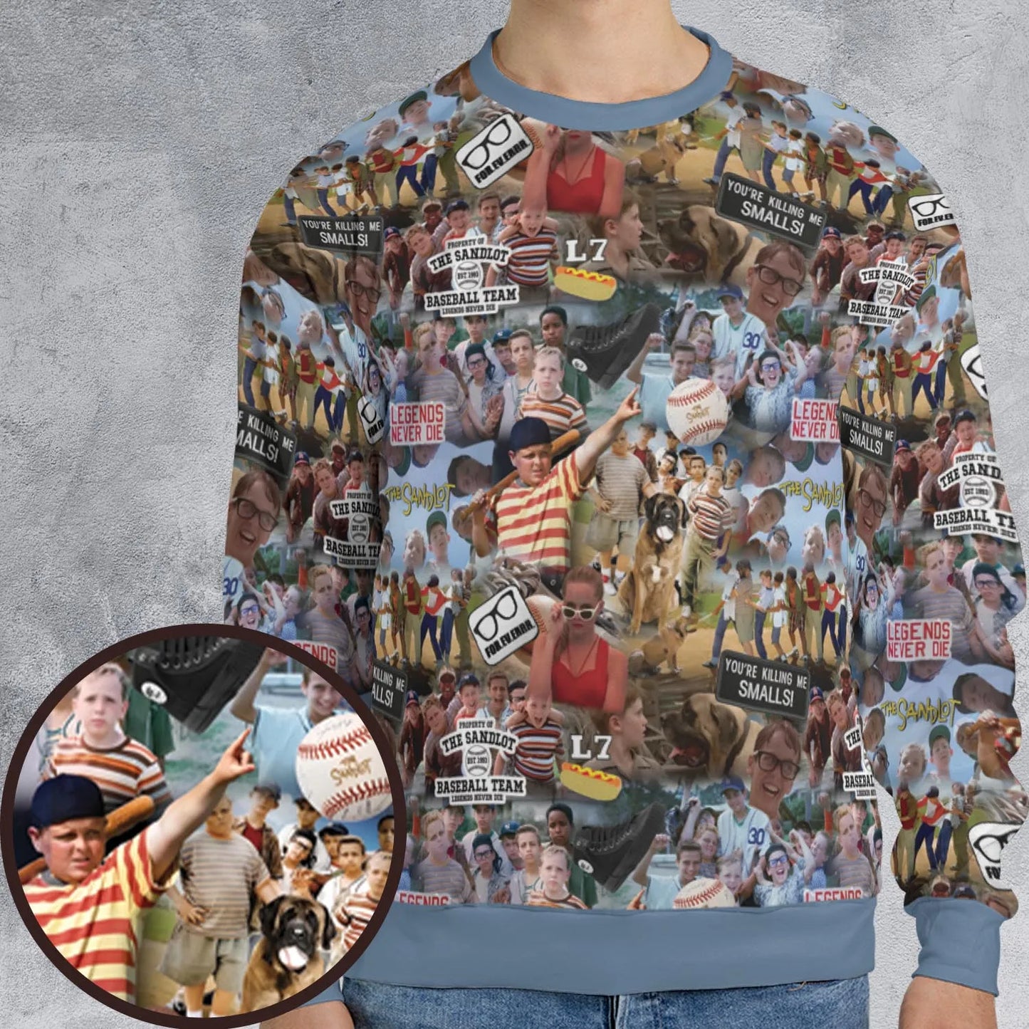 All-over Print Sweatshirt - 8WGYFVCN
