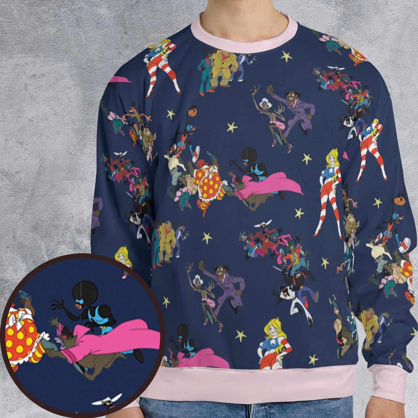 All-over Print Sweatshirt - PHC47U69