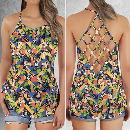 Criss Cross Tank Top - NZ7HGFUG -  - 1