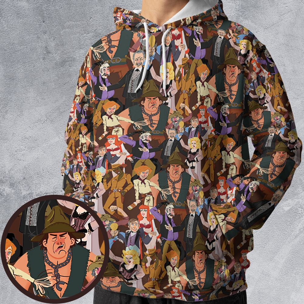 All-over Print Hoodie - WJYRD1HM -  - 1