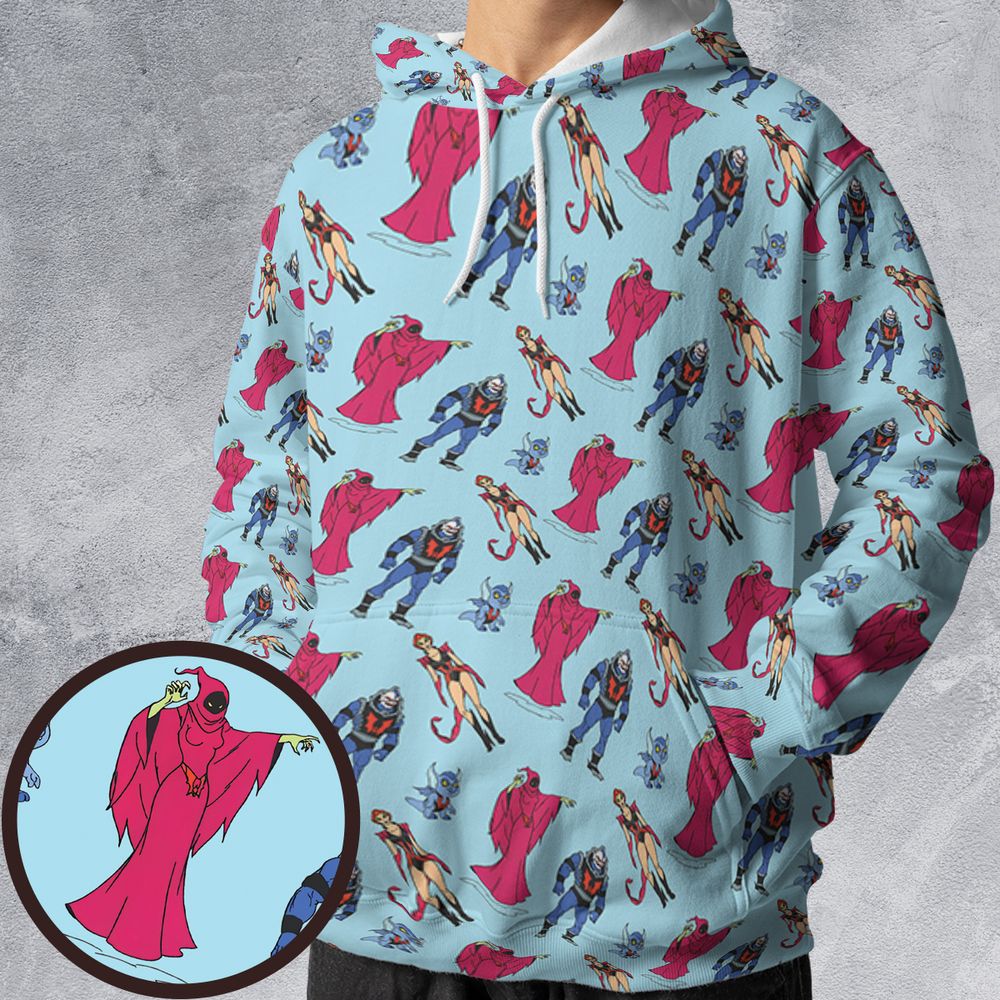 All-over Print Hoodie - VVK9MUNZ -  - 1