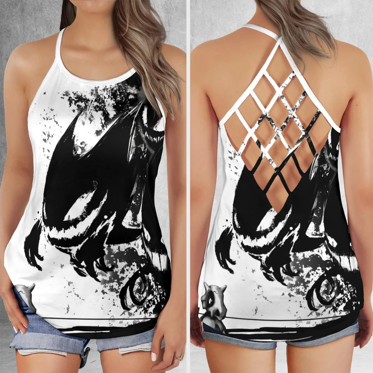 Criss Cross Tank Top - ZBD8DVAB