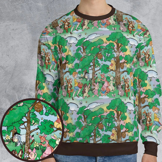 All-over Print Sweatshirt - 7JWZCXPD