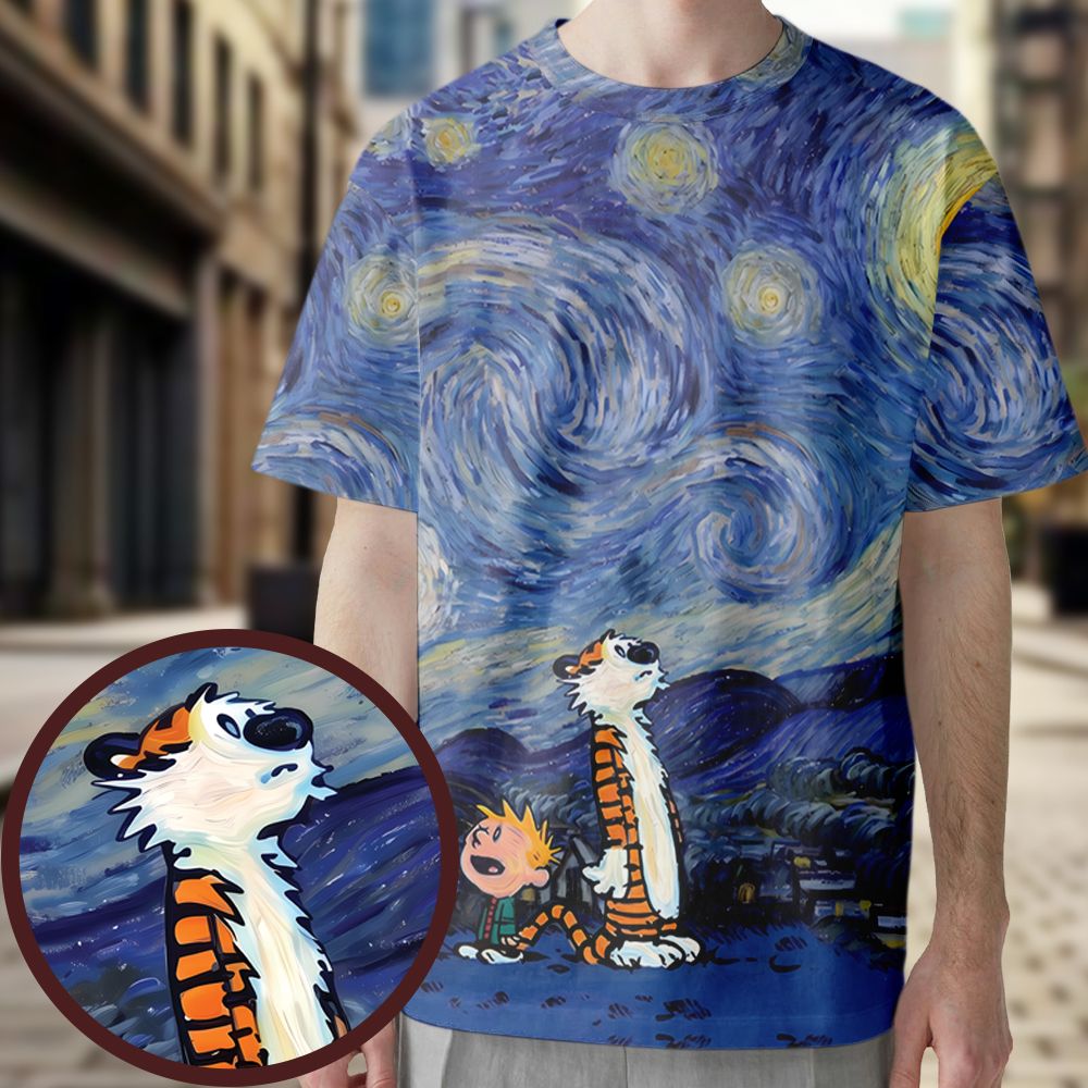 Calvin and Hobbes and Van Gogh -  - 1