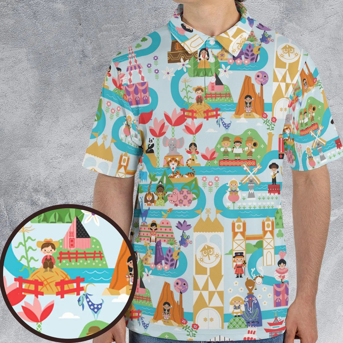 AOP Men/Women Polo Shirt - 29H5JZKW