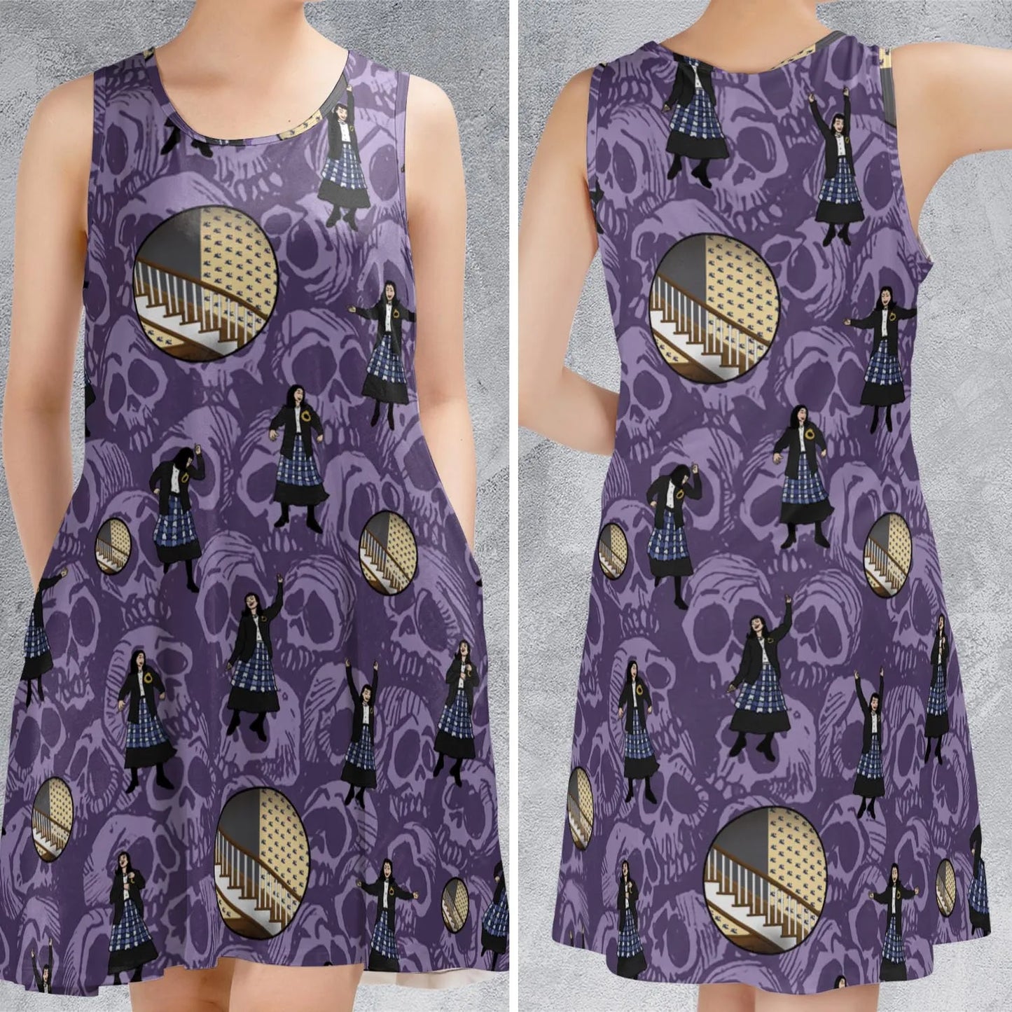 Sleeveless Dress - VKGJFA2U