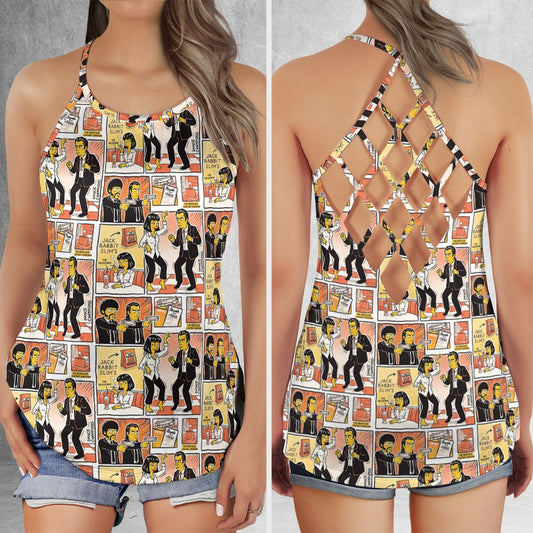 Criss Cross Tank Top - JGJBLBUT -  - 1