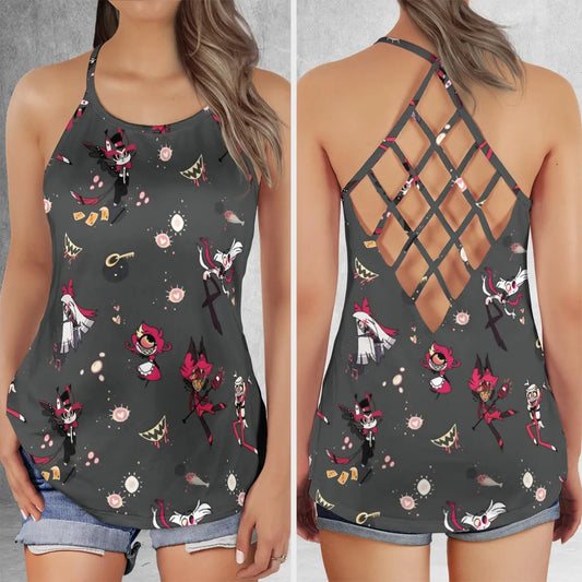 Criss Cross Tank Top - Z1W85A1N