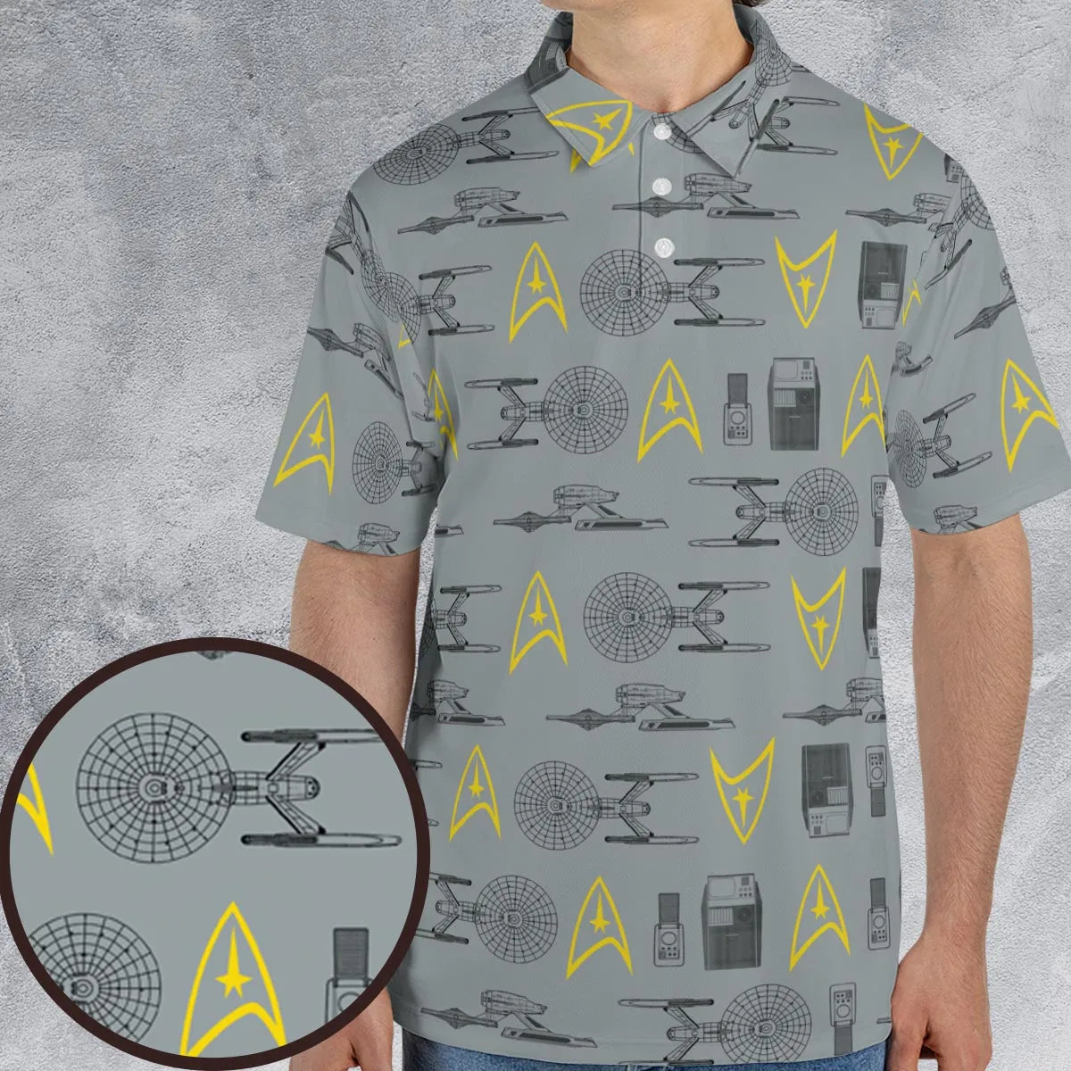 AOP Men/Women Polo Shirt - Q7AZSTE5