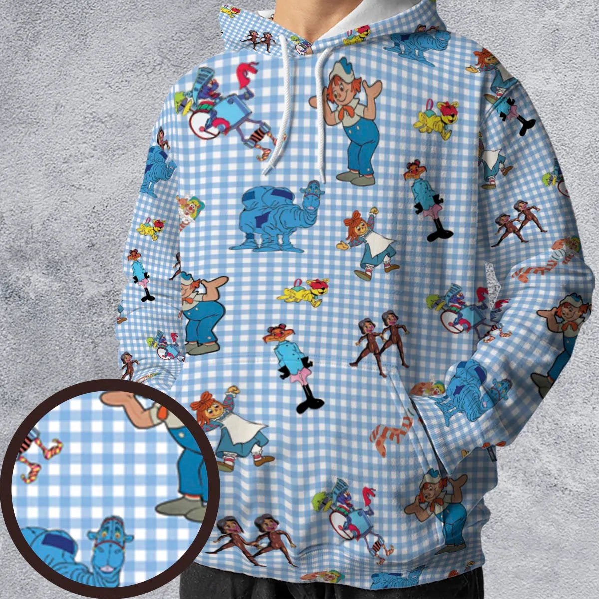 All-over Print Hoodie - TEWLM44L