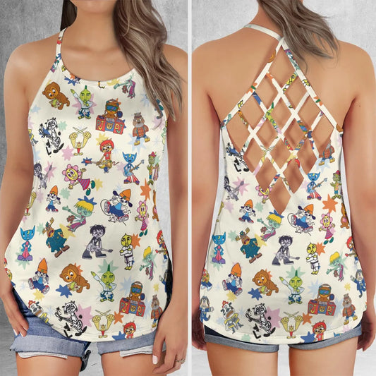 Criss Cross Tank Top - 4PUYR2HX