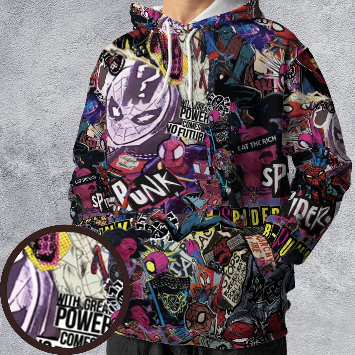 All-over Print Hoodie - 99E4VLP4