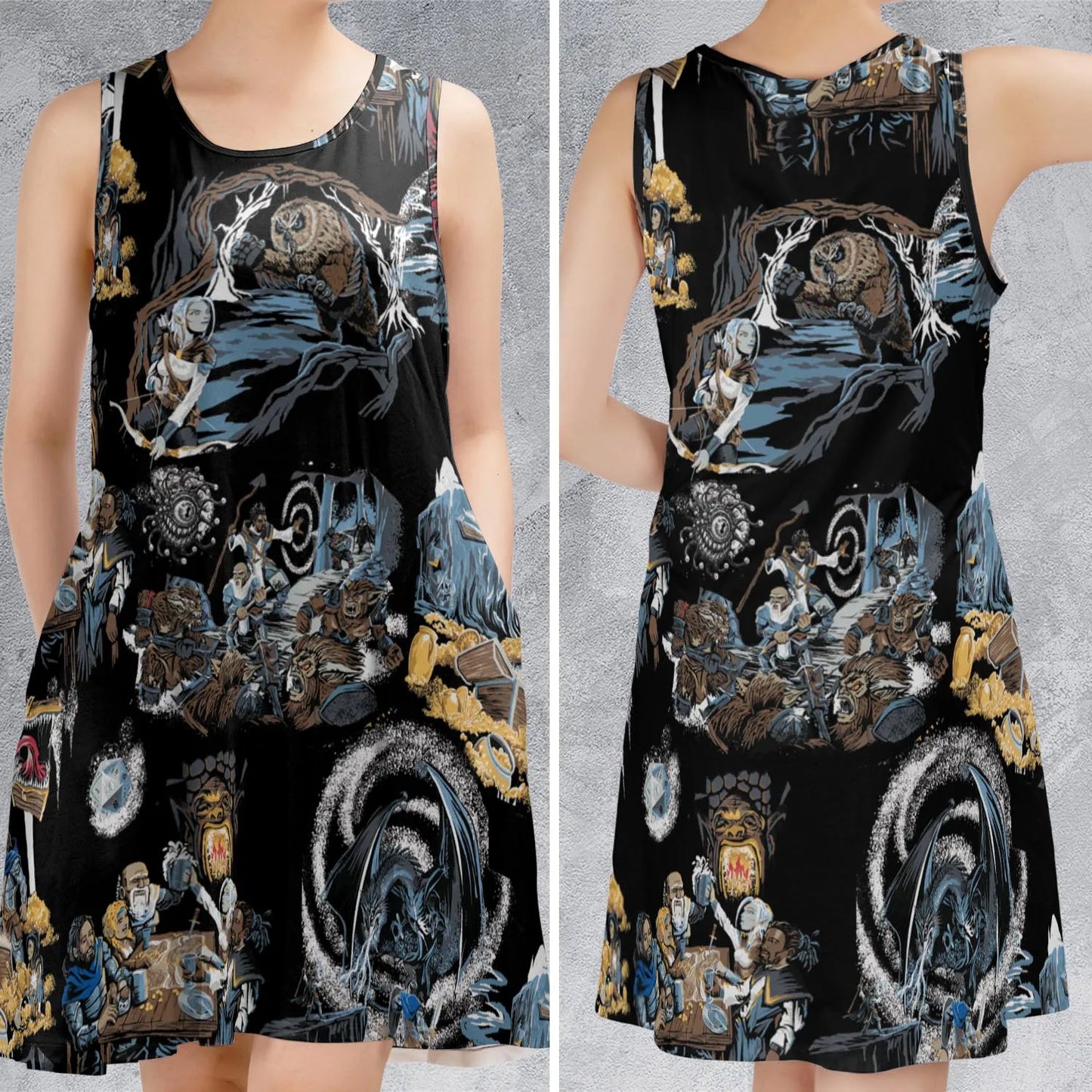 Sleeveless Dress - 6A9EC1GY