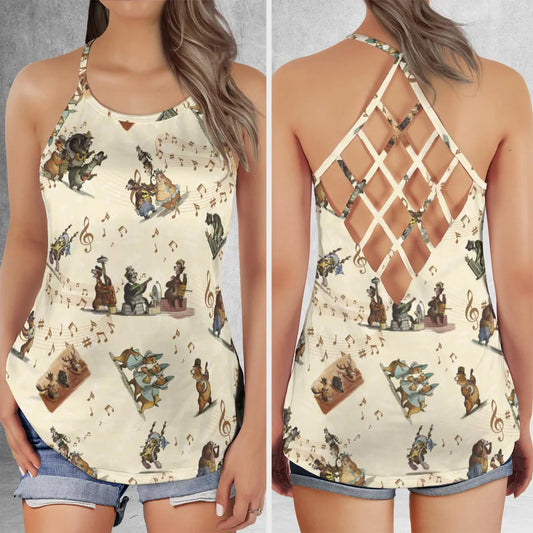 Criss Cross Tank Top - AYA3MJP9