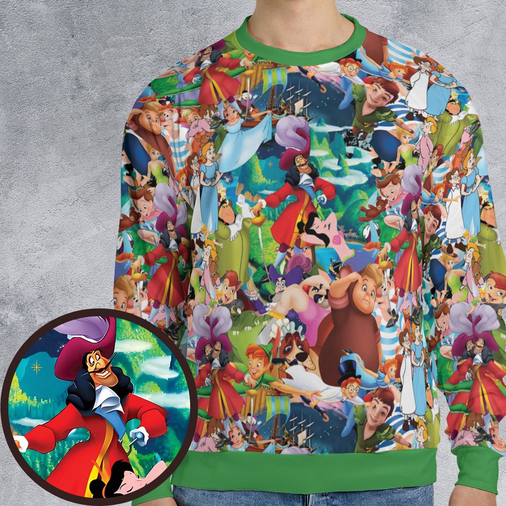 All-over Print Sweatshirt - KUEVCLVJ -  - 1