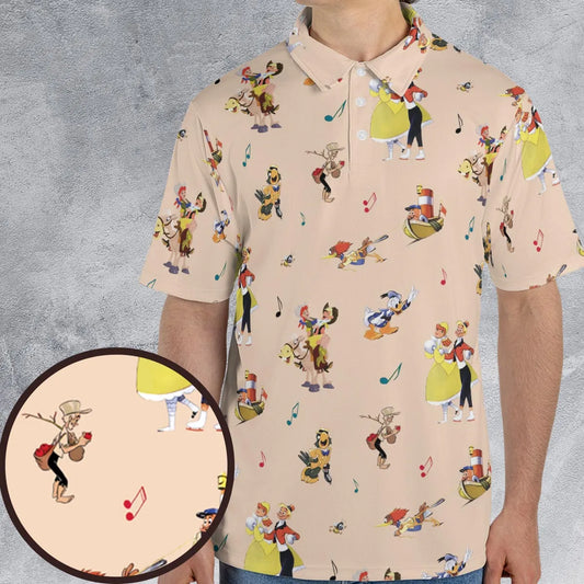 AOP Men/Women Polo Shirt - 3S6XRYCB