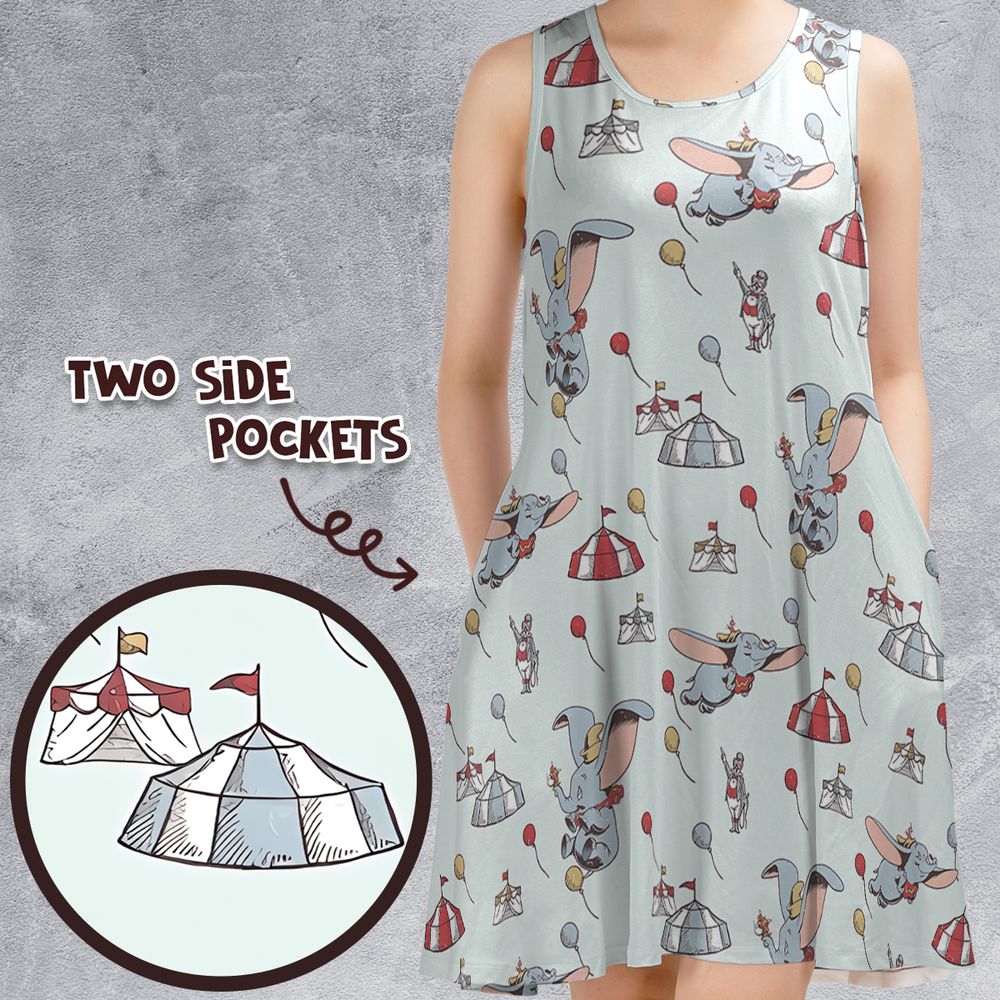 Sleeveless Dress - LPZ85KXL -  - 1
