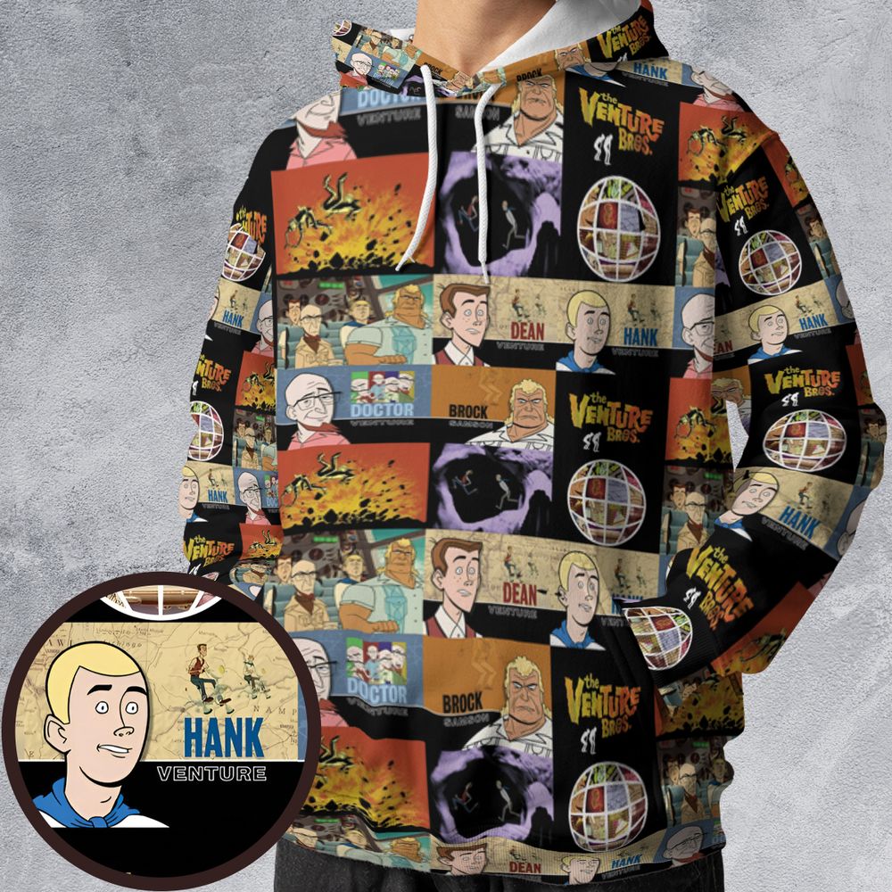 All-over Print Hoodie - L4ZSFA8T -  - 1