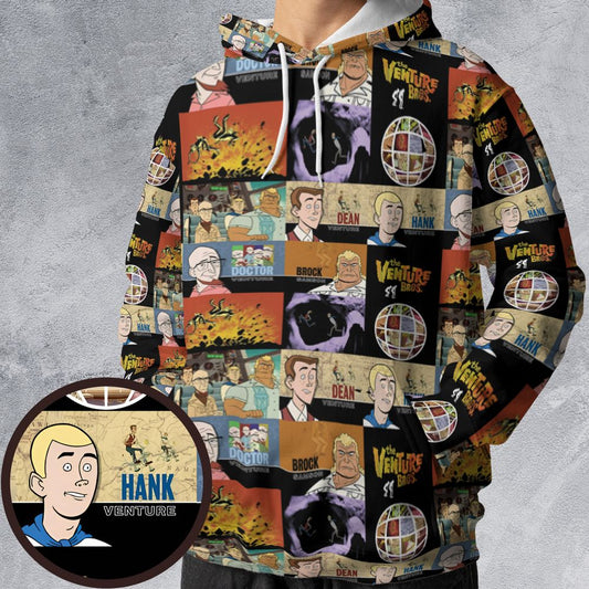 All-over Print Hoodie - L4ZSFA8T -  - 1