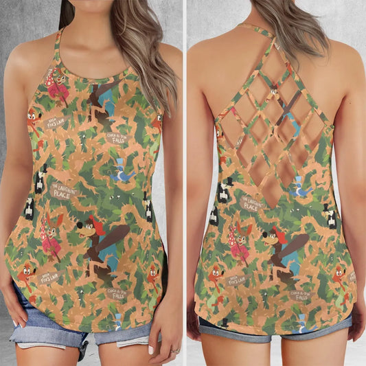 Criss Cross Tank Top - 5FR17CPY