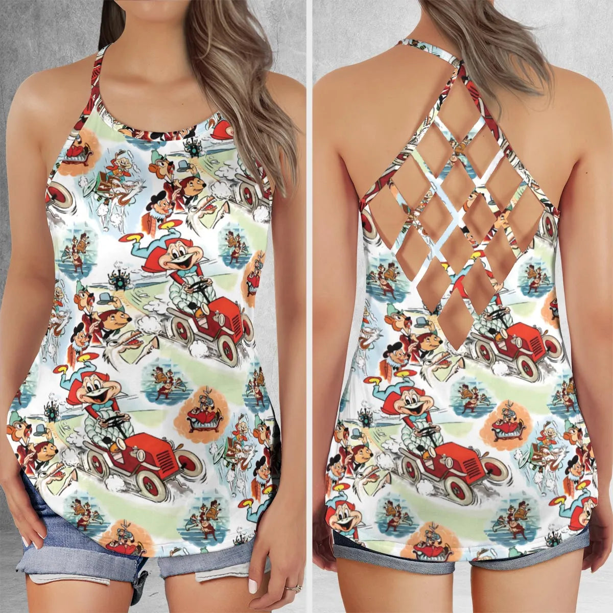 Criss Cross Tank Top - JPK5G8UR