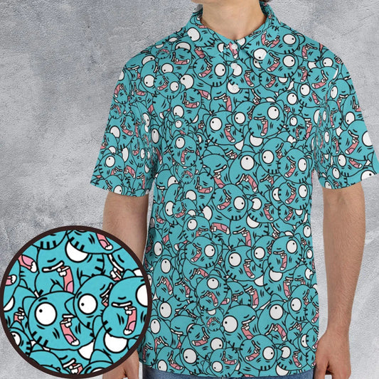 AOP Men/Women Polo Shirt - YW4GH3KK