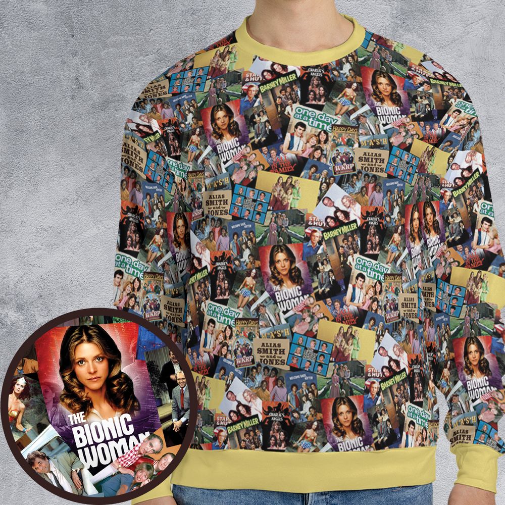 All-over Print Sweatshirt - RU86FPUK -  - 1